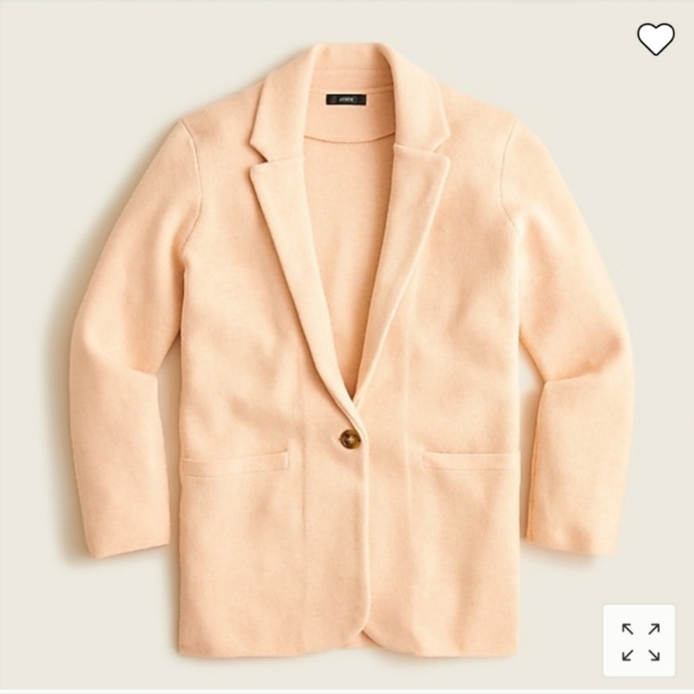 Jcrew Cecile sweater-blazer